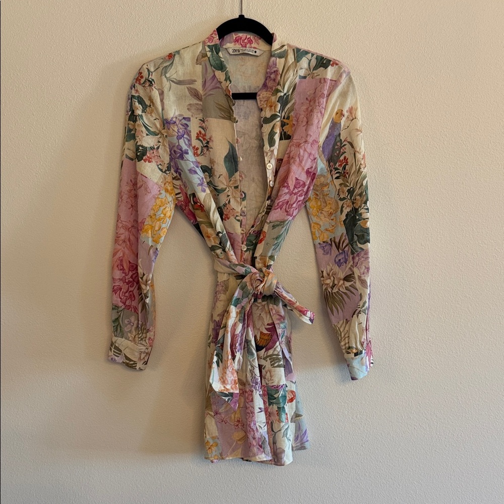Zara Multicolor Floral Women's Dress